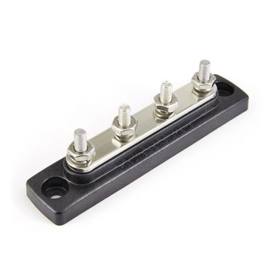 BLUE SEA SYSTEMS 2305 Mini BusBar 4 Gang, 100A, 10-32 Stud