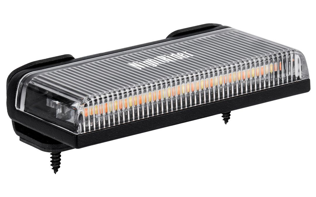 NR Low Profile Work Light With Amber Warning Lights