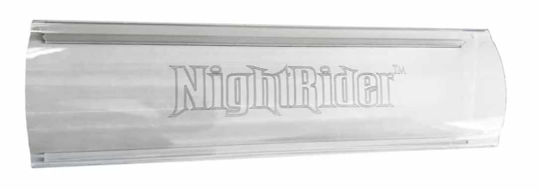 NR 13&quot; Jet Black Series Double Row Covers-CLEAR