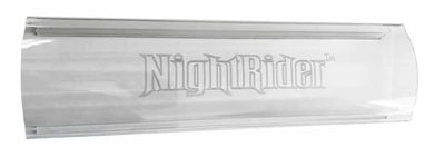 NR 13&quot; Jet Black Series Double Row Covers-CLEAR