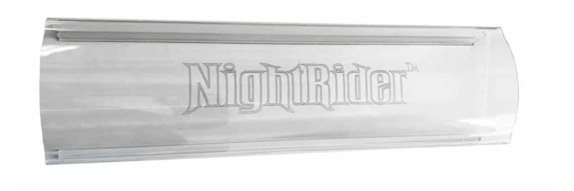 NR 30&quot; Jet Black Series Double Row Covers-CLEAR