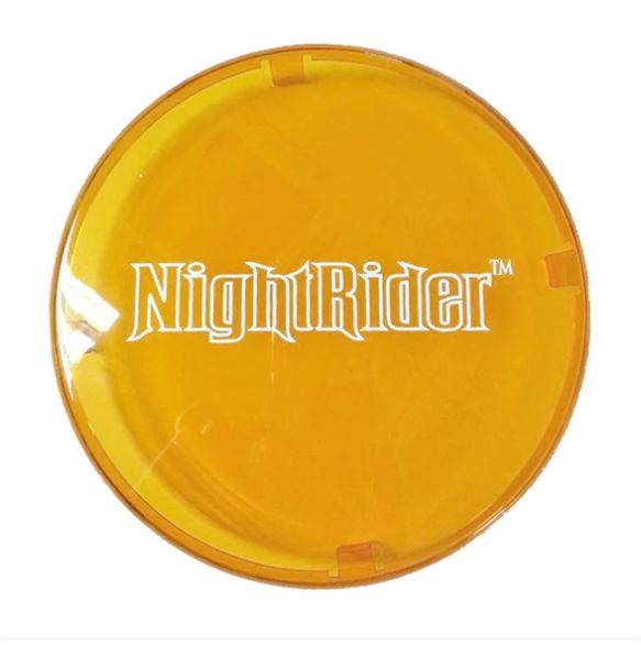 NR 7&quot; Round Light Cover -AMBER