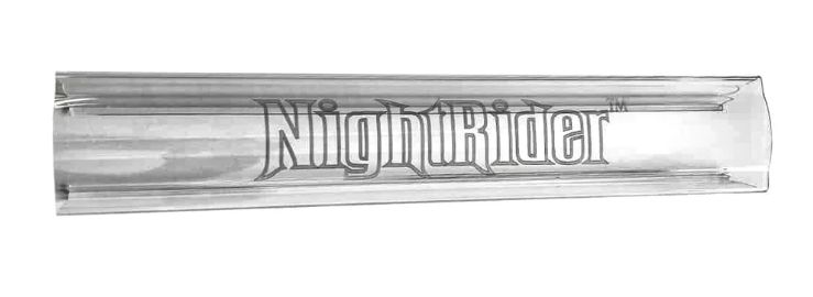 NR 40&quot; Jet Black Series Single Row Covers-CLEAR