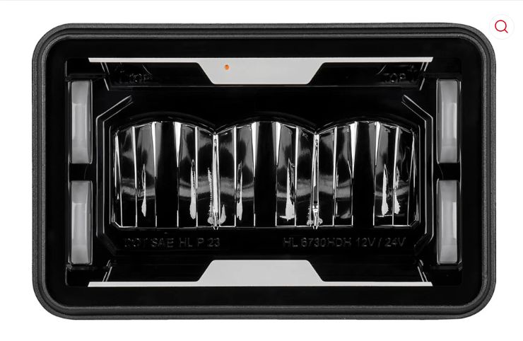 NR 4X6 HIGH BEAM HEATED REPLACEMENT HEADLIGHT