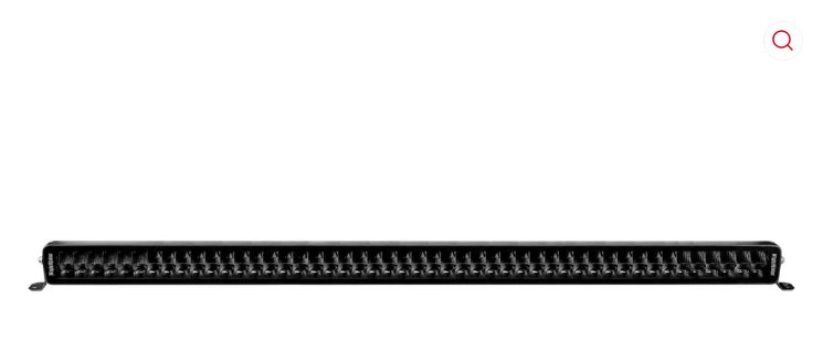 NR 50&quot; Jet Black Series Single Row High Power LED Light Bar