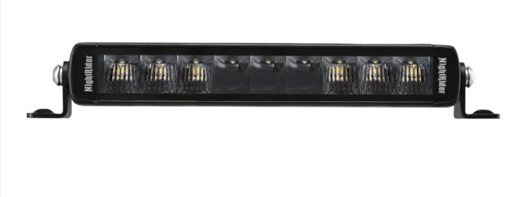 NR 10&quot; Jet Black Series Single Row High Power LED Light Bar