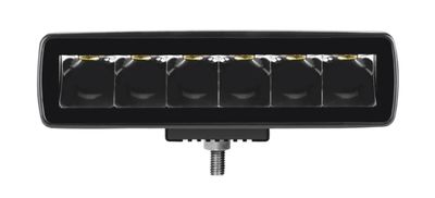 NR 6" Jet Black Series Spot Beam Compact Light Bar