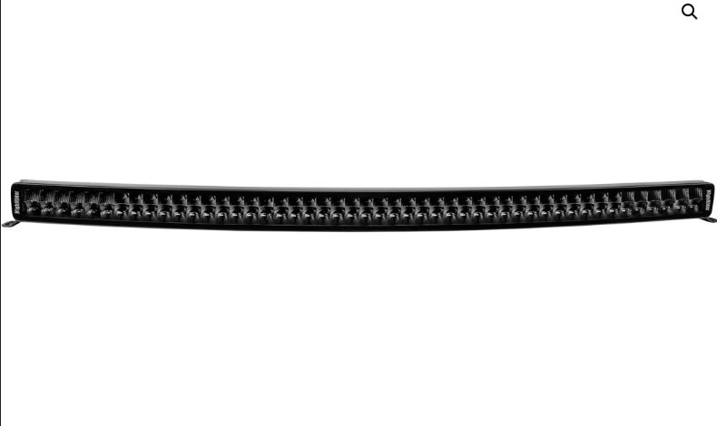 NR 50&quot; Jet Black Series Curved Double Row High Power LED Light Bar