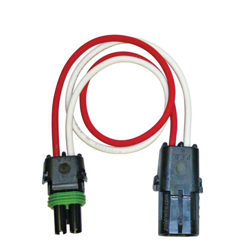 2 Pole Weather Pack Connector 14GA