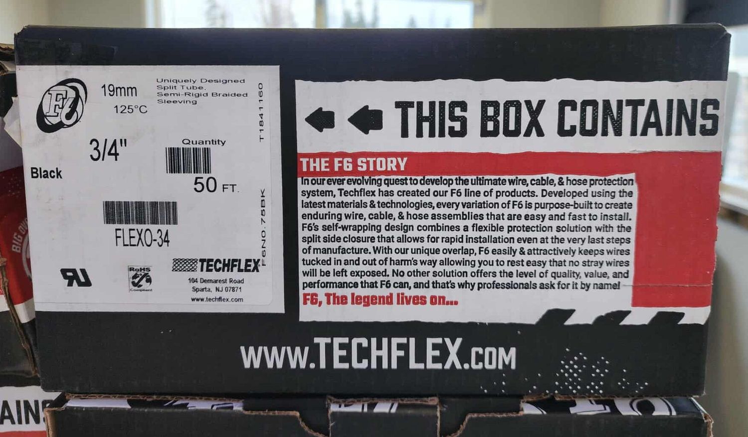 Braided Split Loom 3/4" 50" (PER BOX)