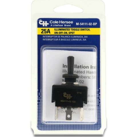 Toggle Switch 3POS On-Off-On, SPDT