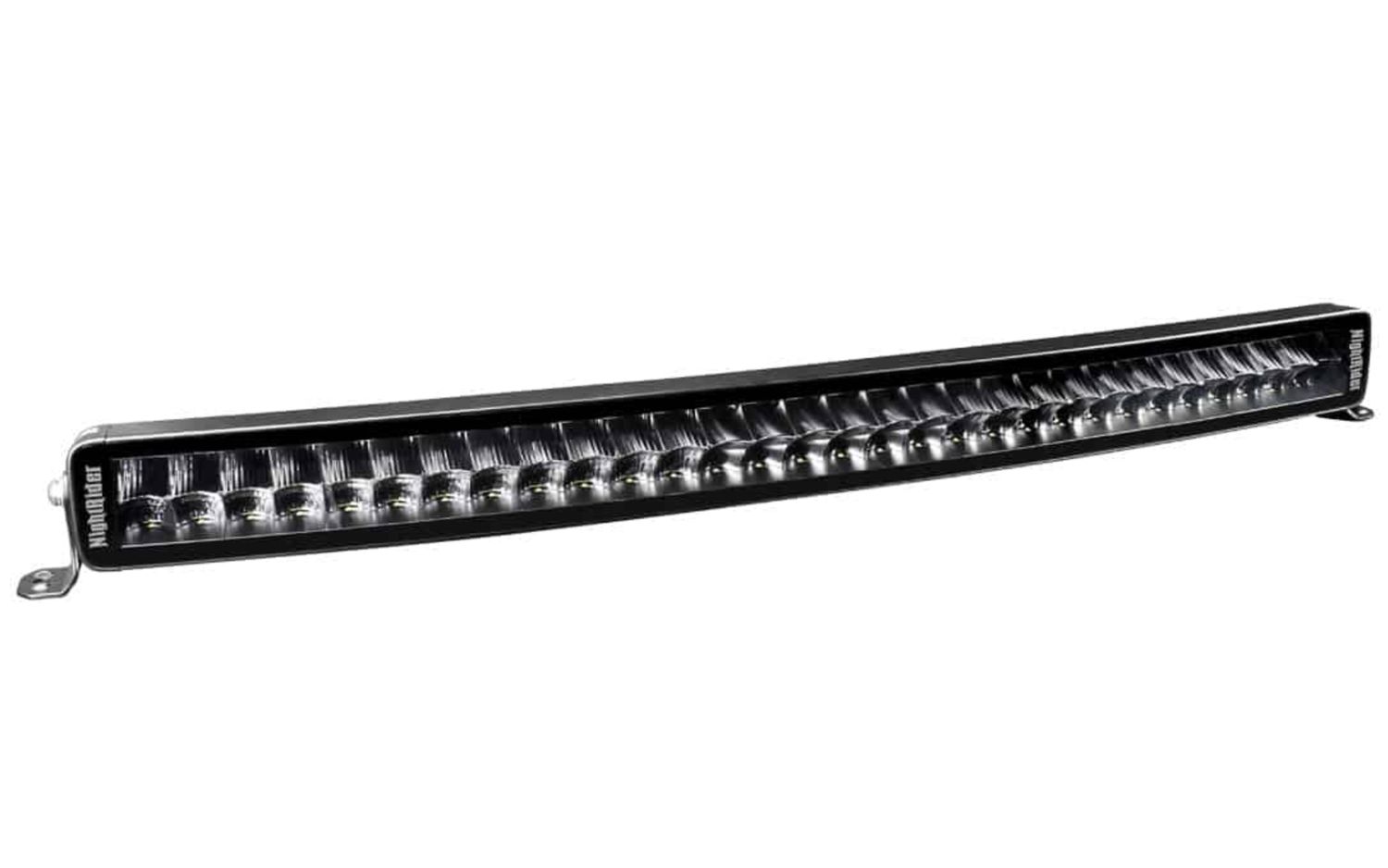 NR JET BLACK 30″ Curved Double Row Bar – ECE Certified