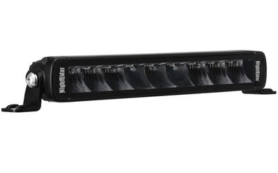 NR 10" Jet Black Series Single Row High Power LED Light Bar