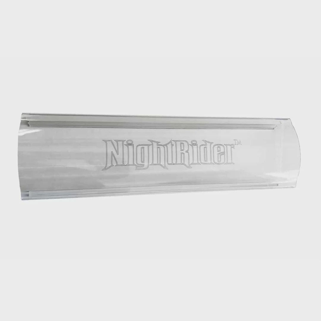NR 13" Jet Black Series Double Row Cover, Colour: CLEAR