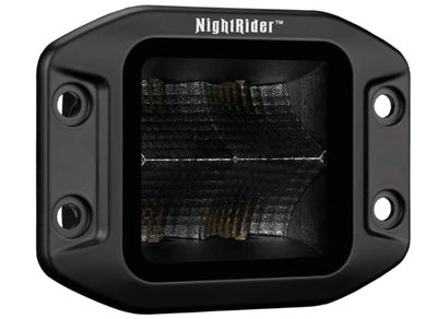 NR 3″ Jet Black Inset Flush Mount Cube Light – 40W Flood