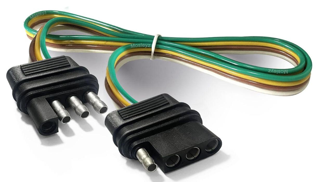 4 Way Trailer Wiring Harness Extender