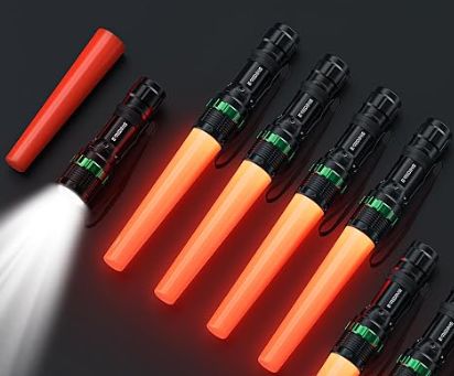 11 Inch Traffic Flashlight Wand E-Riding