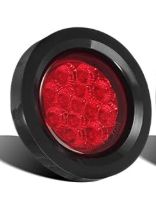 2.5" Round Red Marker Light