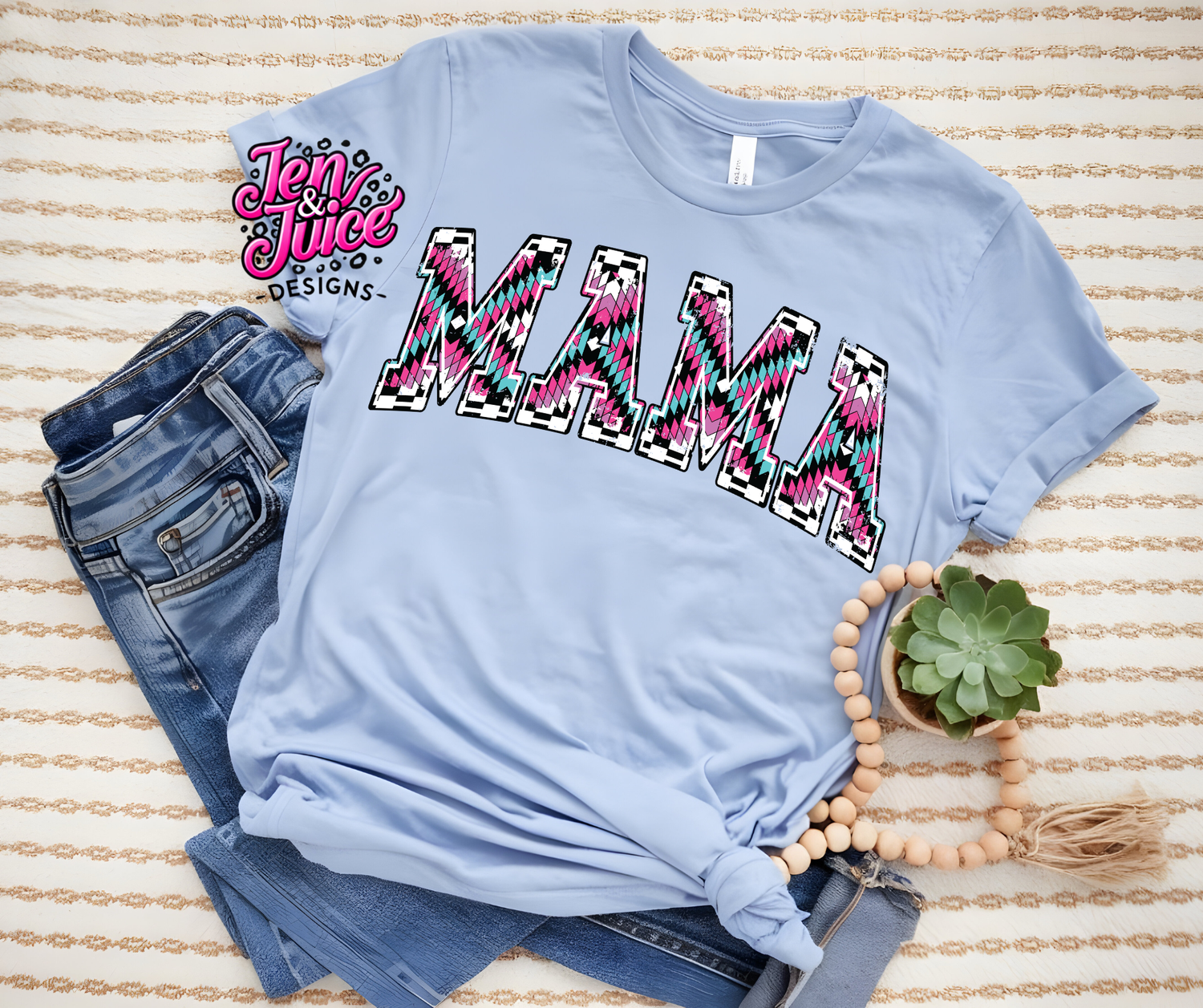 PINK AZTEC MAMA