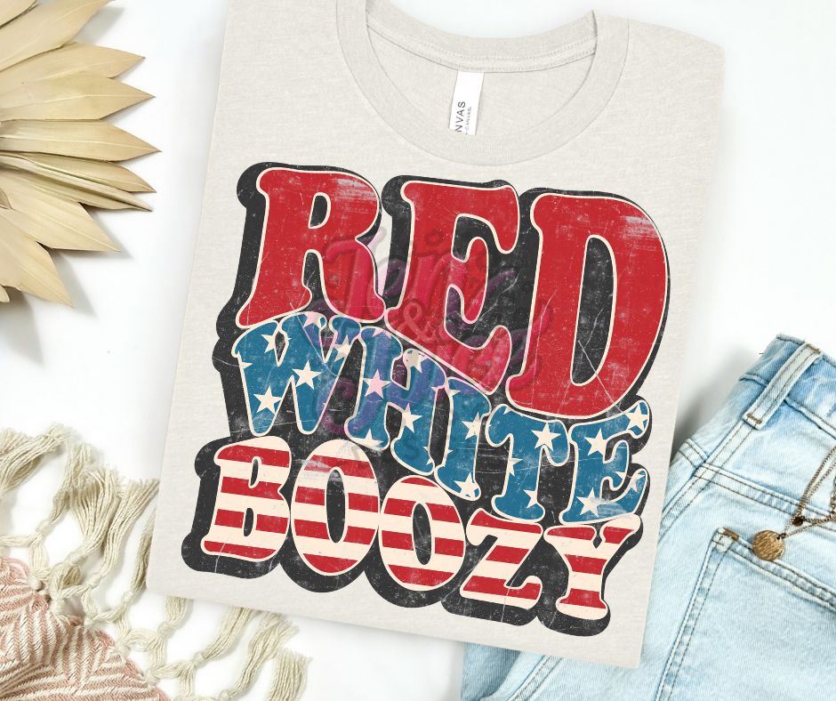 RED WHITE BOOZY