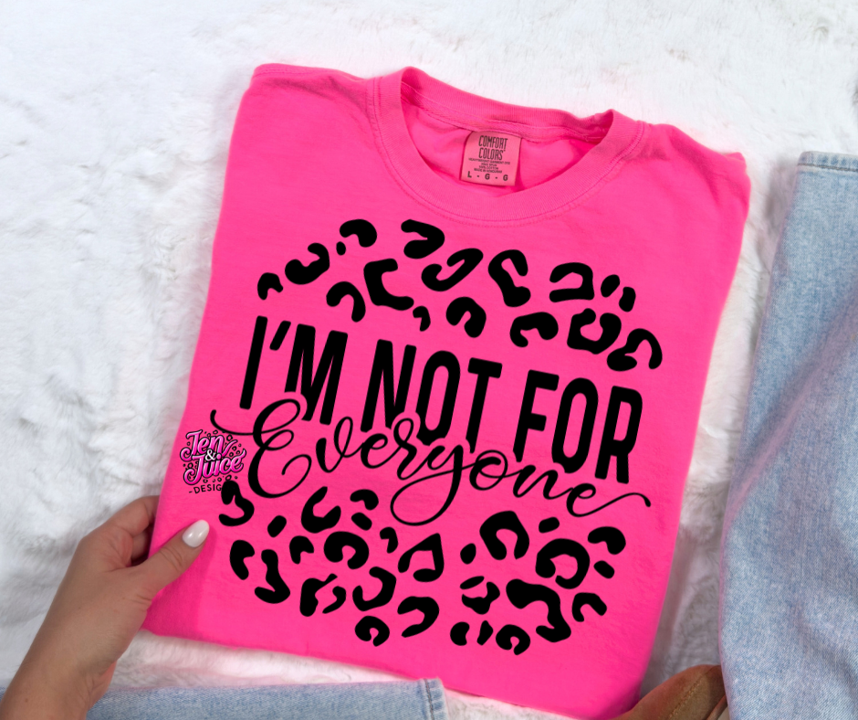 I&#39;M NOT FOR EVERYONE
