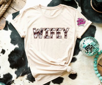 Cow Print Wifey