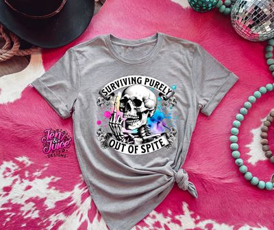 SURVIVING PURELY OUT OF SPITE