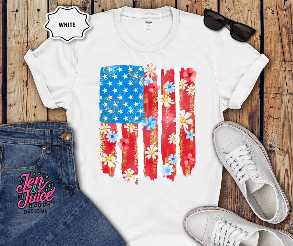 LONG WILDFLOWER FLAG