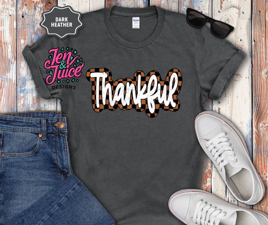 Checkered Thankful