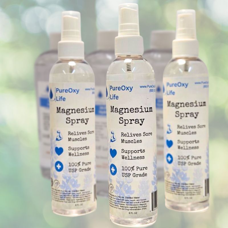 8oz PureOxy Life Magnesium Spray