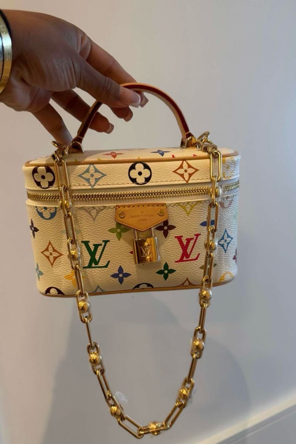 Luxe Vanity Multicolored Travel Case