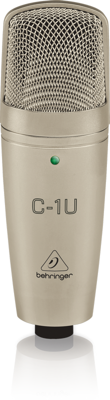 Behringer C-1U конденсаторный кардиоидный микрофон с USB выходом
