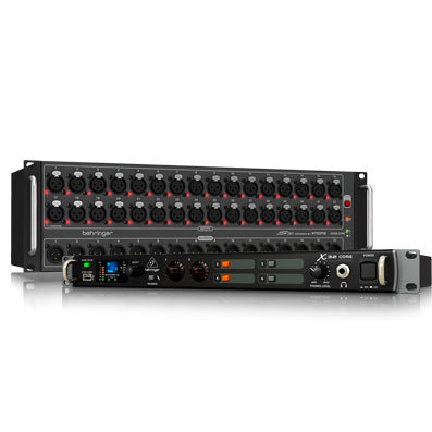 Behringer X32 CORE-S32 SET цифровой микшер, процессор+стейджбокс, 32 вх+8возвр, 32 аналоговых вх/16 вых, 8FX, 16MIX, 6MATRIX, 6MUTE, 2xAES50,USB-audio