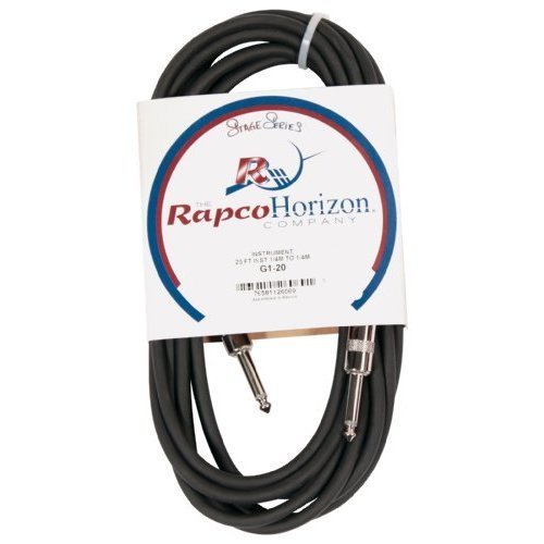 HORIZON G1-20 инструментальный кабель, 6 метров, цвет черный