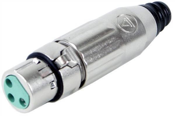 SWITCHCRAFT AAA3FZ кабельный разъём XLR: 3-контактный, `мама`. Металлический, никелированный.