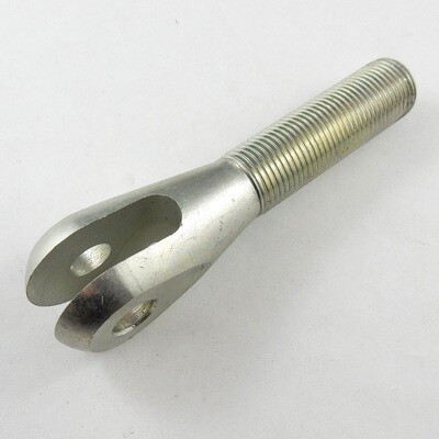 QA1 3/8" Bore x 5/8" Left Hand Thread Steel Clevis