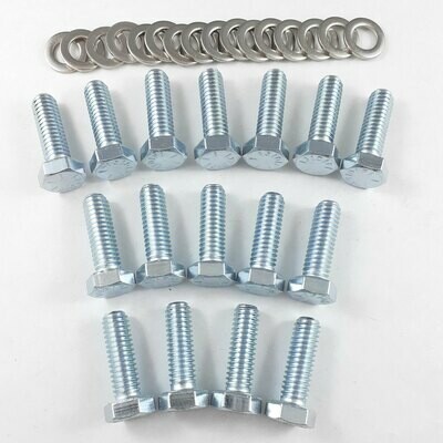 Sprintcar Beadlock Bolt Kit - Silver Finish