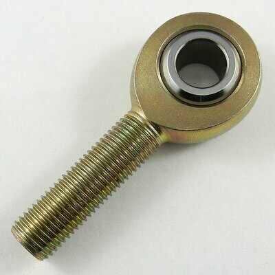 QA1 7/16" x 7/16" Left Hand Steel Rod End