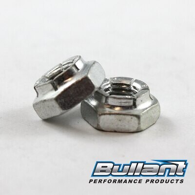 1/4" UNF Thin Flexloc Nut - Steel