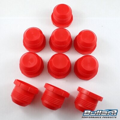 -16 AN Plastic Plug Kit - 10 Pack
