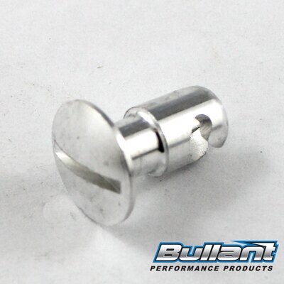 1/4" Aluminium Undercut Oval Head Quarter Turn Fastener