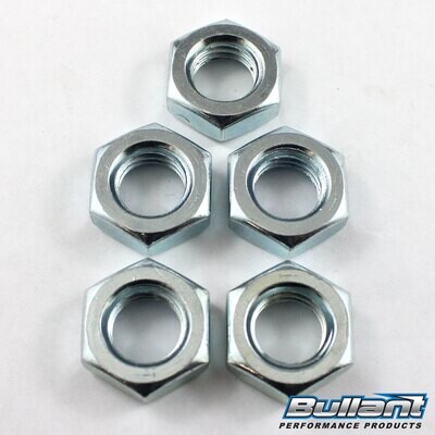 M12 x 1.75 Right Hand Thin Jam Nut - Steel - 5 Pack M12 x 1.75 Right Hand Thin Jam Nut - Steel - 5 Pack