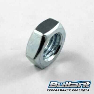 M12 x 1.75 Right Hand Thin Jam Nut - Steel - 5 Pack