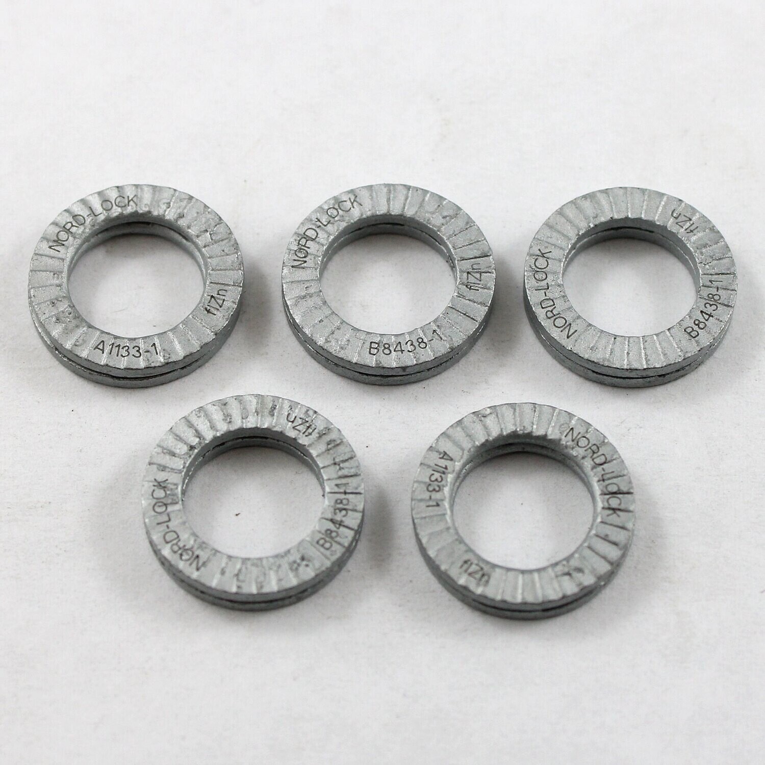 NordLock Carbon Steel 5/16" Washer 5 Pack Bullant Performance Products
