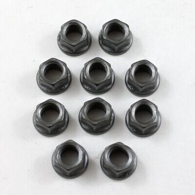 #10-32 UNF Jet Nuts - Lightweight Steel - 10 Pack