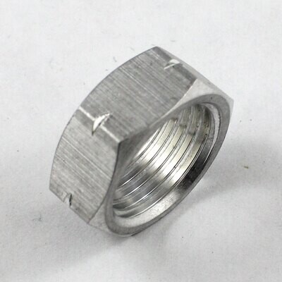 5/8" UNF Left Hand Jam Nuts - Aluminium
