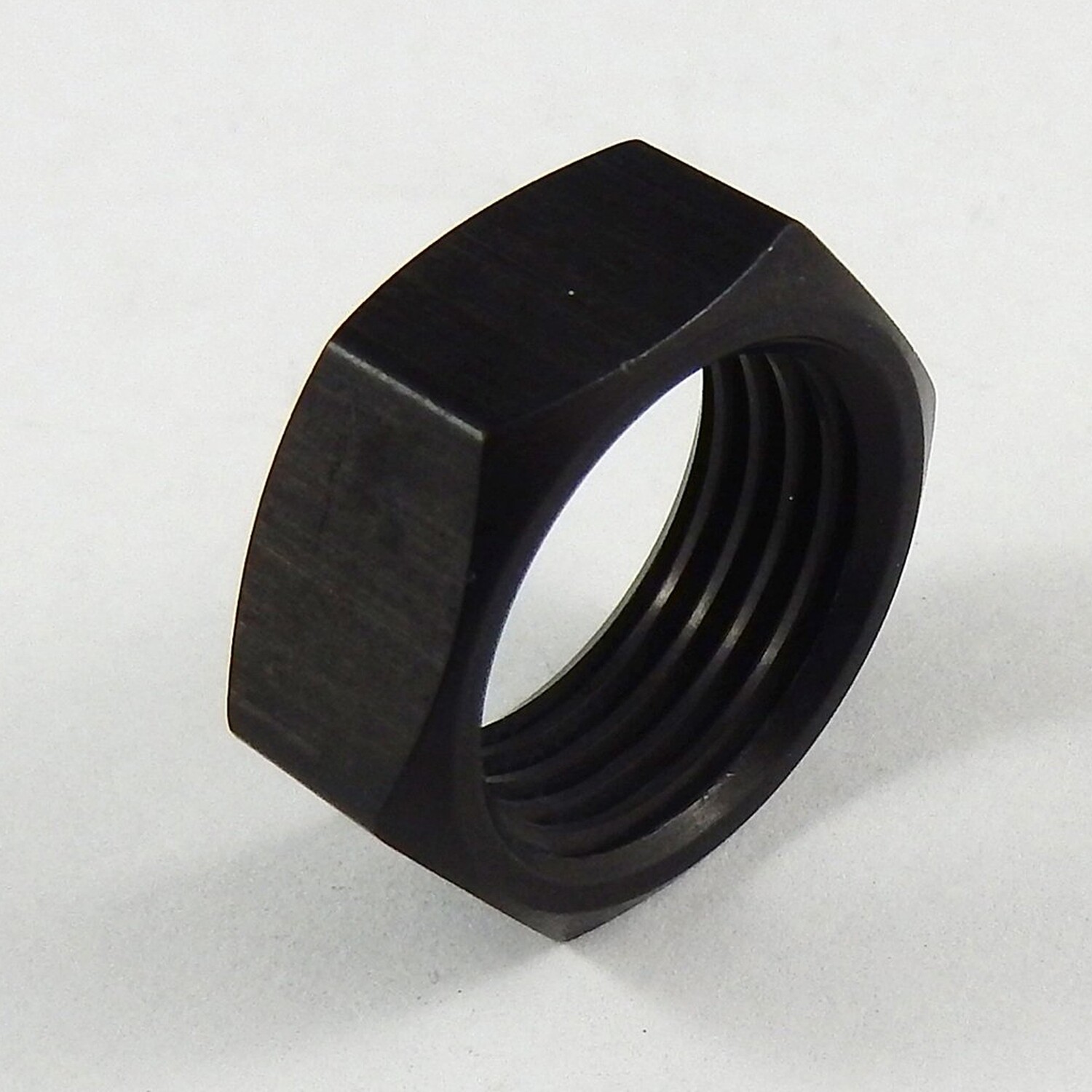 5/8" UNF Jam Nut Black Aluminium Bullant Performance Products