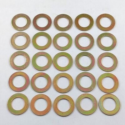 7/16" Thin Steel AN Washer - 25 Pack