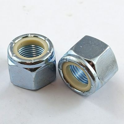 5/8" UNF Nylon Insert Locknuts - 10 Pack