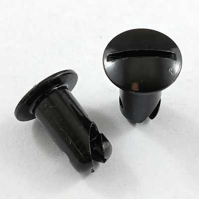 1/4" Black Steel Oval Head Quarter Turn Fastener